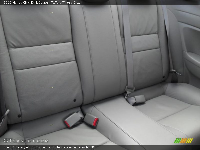  2010 Civic EX-L Coupe Gray Interior