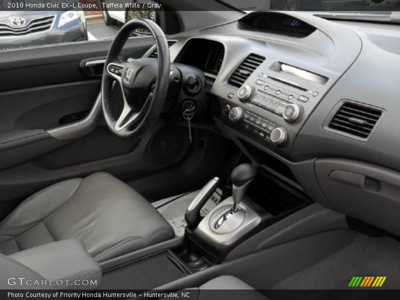 Dashboard of 2010 Civic EX-L Coupe