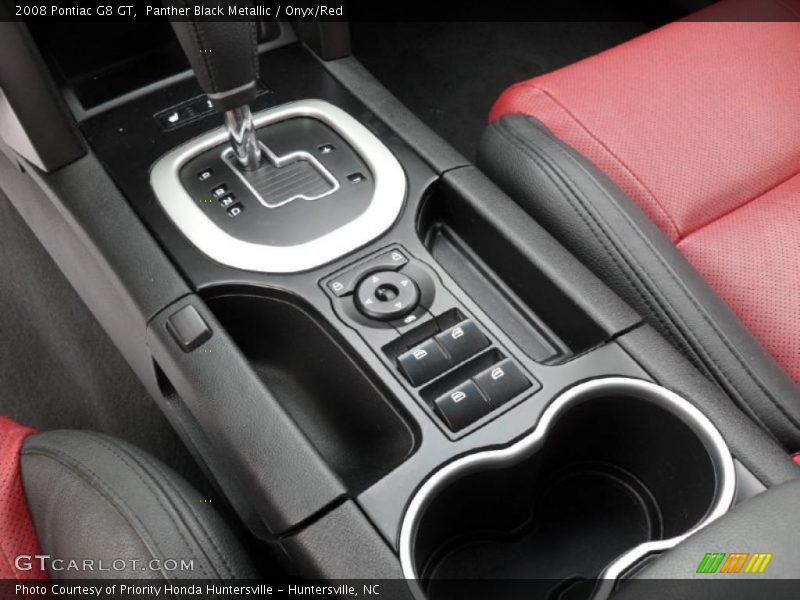Panther Black Metallic / Onyx/Red 2008 Pontiac G8 GT