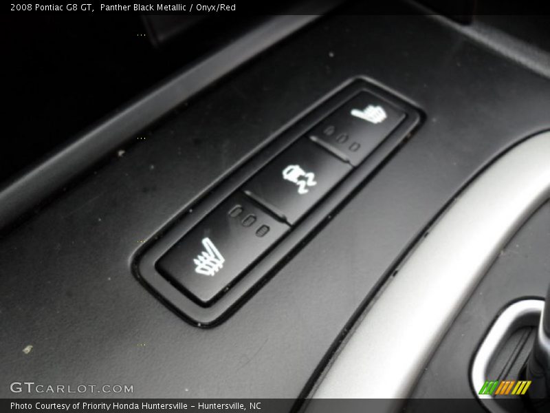 Panther Black Metallic / Onyx/Red 2008 Pontiac G8 GT