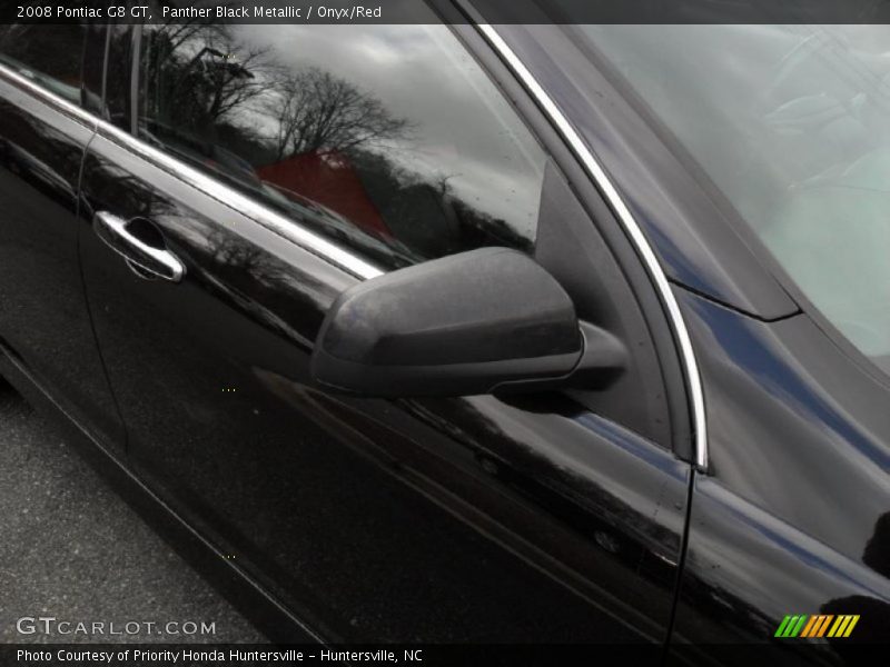 Panther Black Metallic / Onyx/Red 2008 Pontiac G8 GT