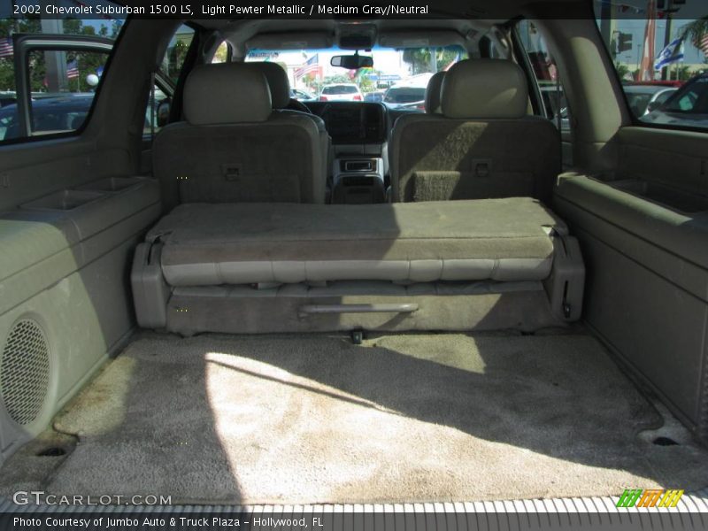Light Pewter Metallic / Medium Gray/Neutral 2002 Chevrolet Suburban 1500 LS