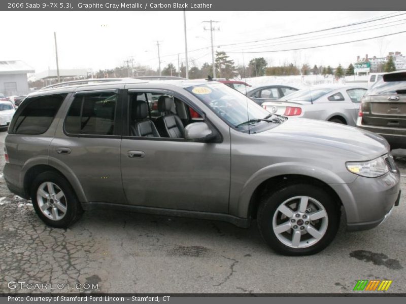 Graphite Gray Metallic / Carbon Black Leather 2006 Saab 9-7X 5.3i