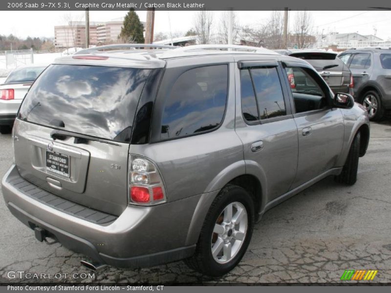 Graphite Gray Metallic / Carbon Black Leather 2006 Saab 9-7X 5.3i