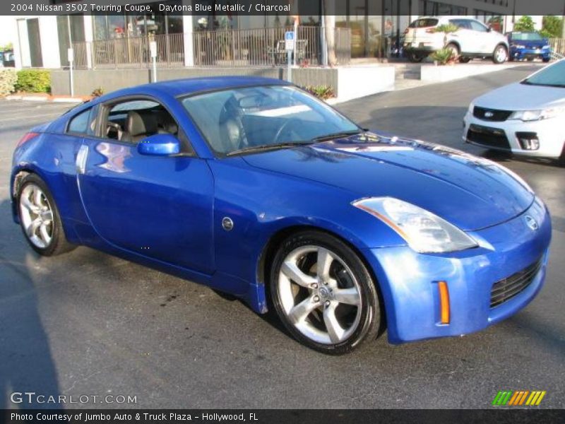 Daytona Blue Metallic / Charcoal 2004 Nissan 350Z Touring Coupe
