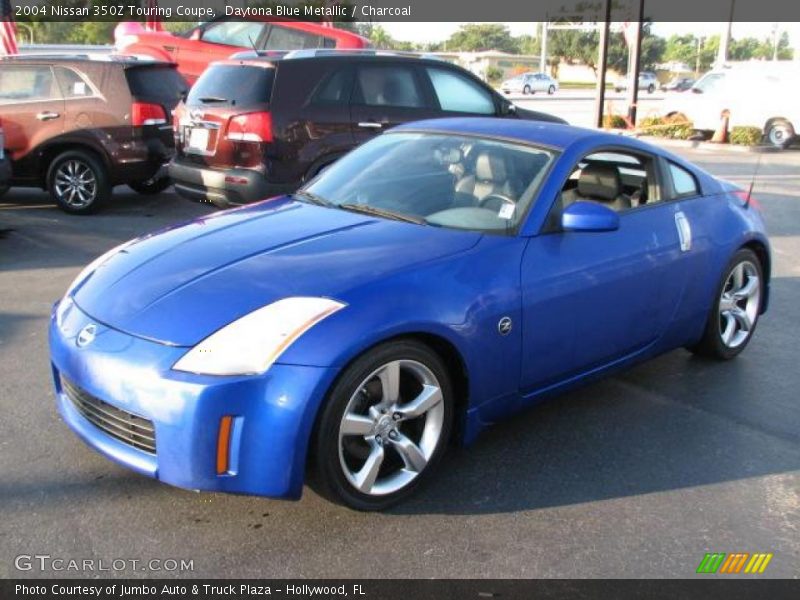 Daytona Blue Metallic / Charcoal 2004 Nissan 350Z Touring Coupe