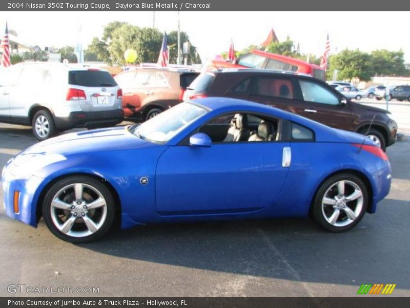 Daytona Blue Metallic / Charcoal 2004 Nissan 350Z Touring Coupe