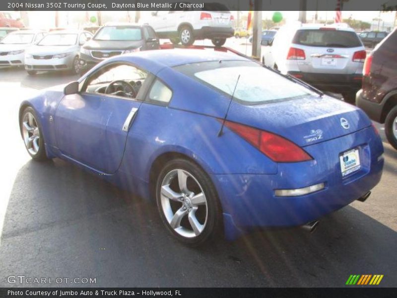 Daytona Blue Metallic / Charcoal 2004 Nissan 350Z Touring Coupe
