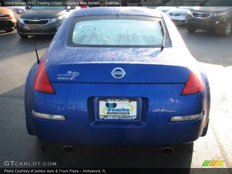 Daytona Blue Metallic / Charcoal 2004 Nissan 350Z Touring Coupe