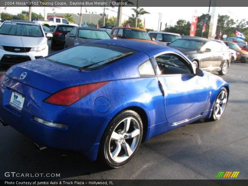 Daytona Blue Metallic / Charcoal 2004 Nissan 350Z Touring Coupe