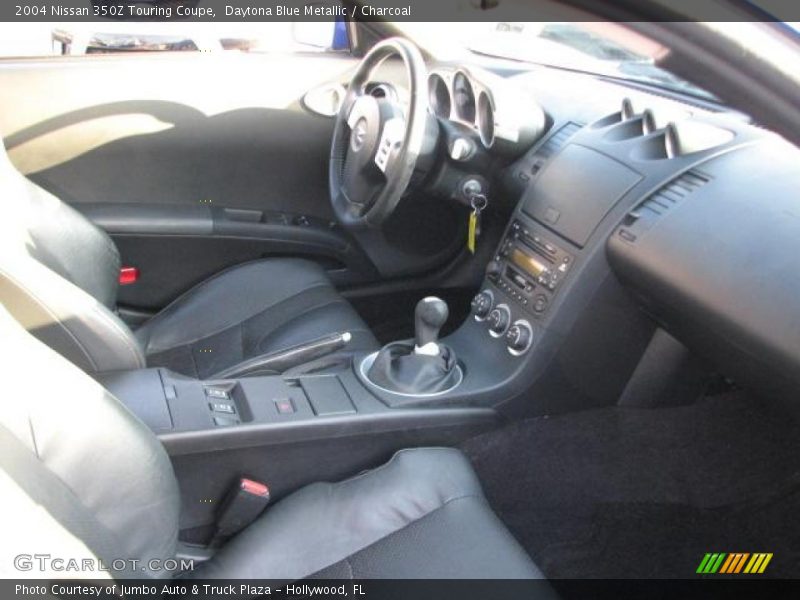 Daytona Blue Metallic / Charcoal 2004 Nissan 350Z Touring Coupe