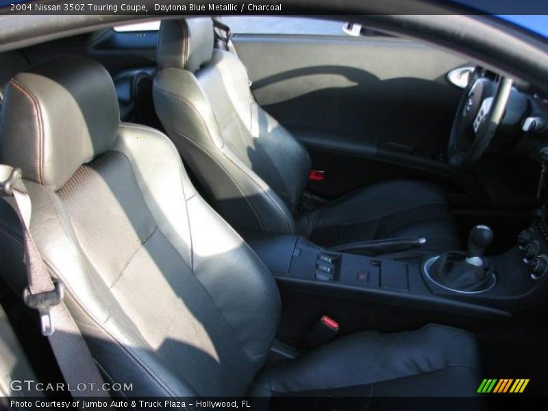 Daytona Blue Metallic / Charcoal 2004 Nissan 350Z Touring Coupe