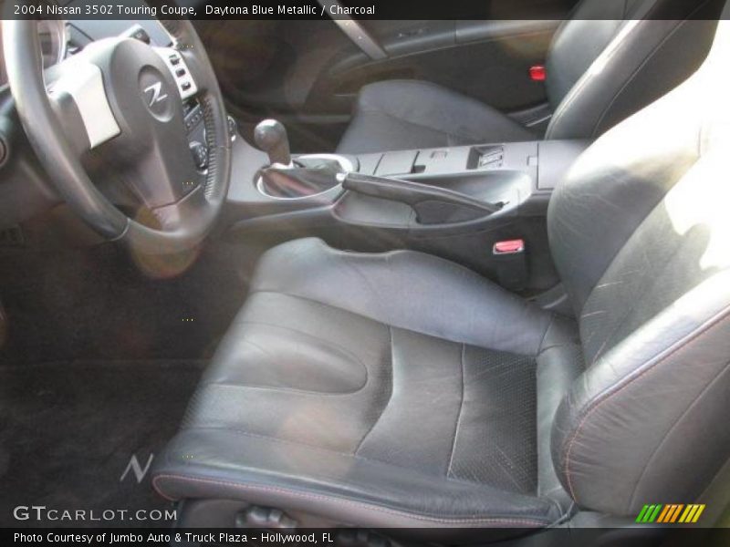 Daytona Blue Metallic / Charcoal 2004 Nissan 350Z Touring Coupe
