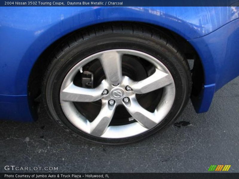 Daytona Blue Metallic / Charcoal 2004 Nissan 350Z Touring Coupe