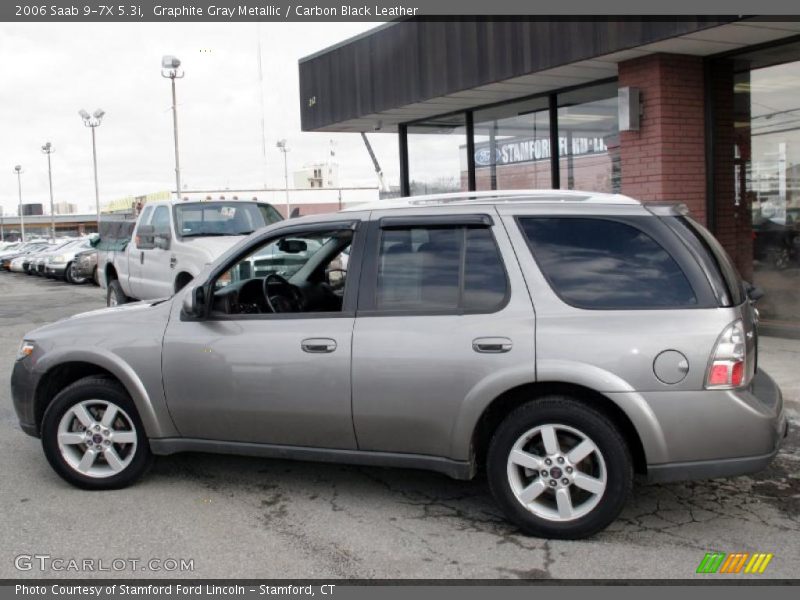 Graphite Gray Metallic / Carbon Black Leather 2006 Saab 9-7X 5.3i