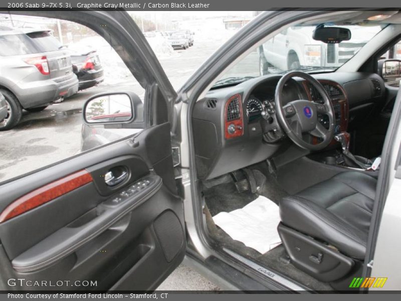 Graphite Gray Metallic / Carbon Black Leather 2006 Saab 9-7X 5.3i