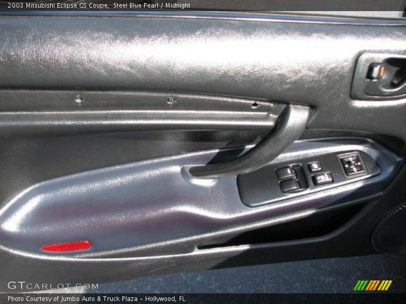 Steel Blue Pearl / Midnight 2003 Mitsubishi Eclipse GS Coupe