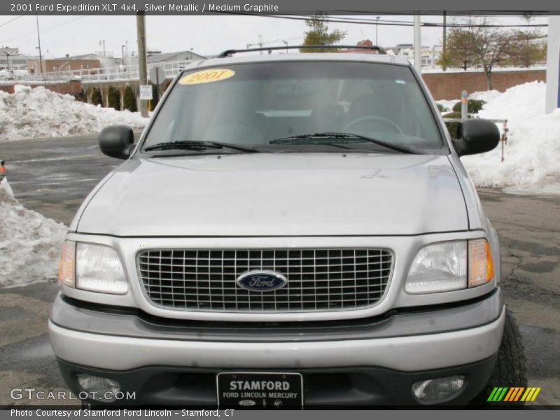 Silver Metallic / Medium Graphite 2001 Ford Expedition XLT 4x4