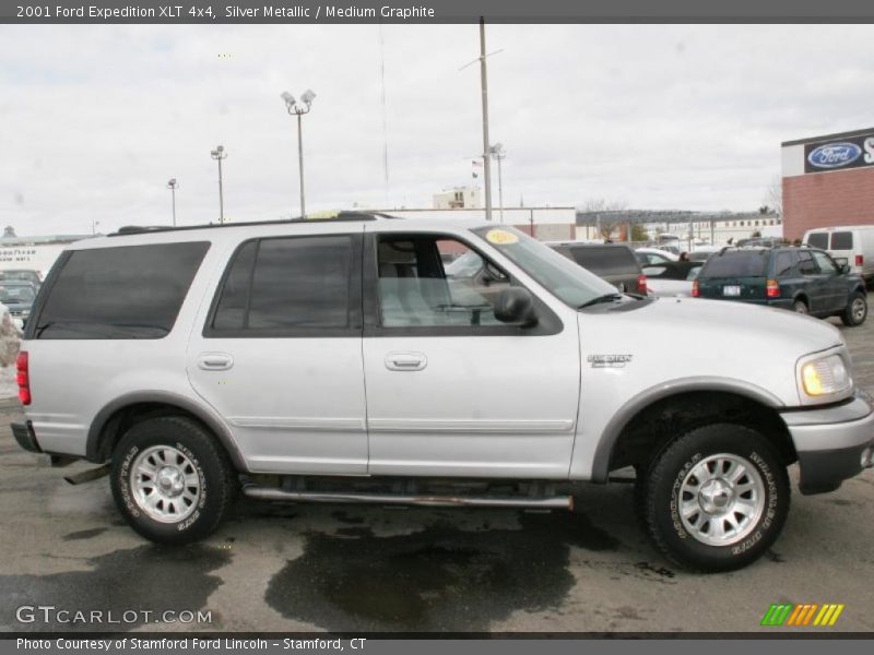 Silver Metallic / Medium Graphite 2001 Ford Expedition XLT 4x4