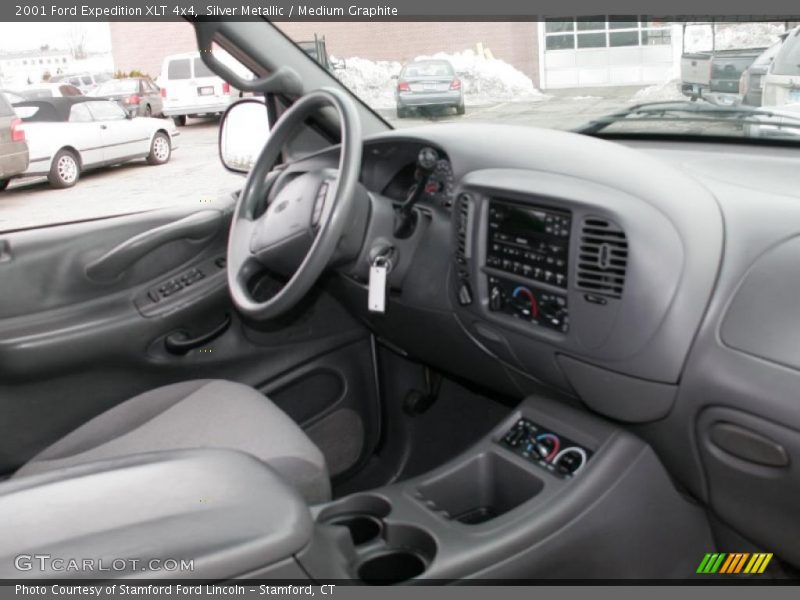 Silver Metallic / Medium Graphite 2001 Ford Expedition XLT 4x4