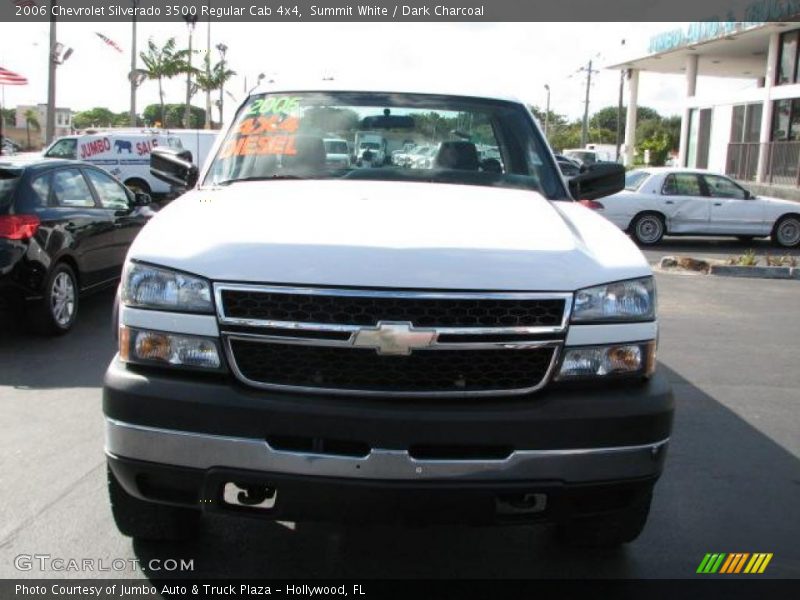 Summit White / Dark Charcoal 2006 Chevrolet Silverado 3500 Regular Cab 4x4