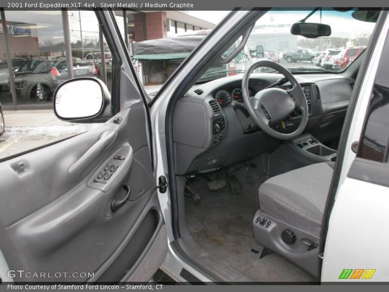 Silver Metallic / Medium Graphite 2001 Ford Expedition XLT 4x4