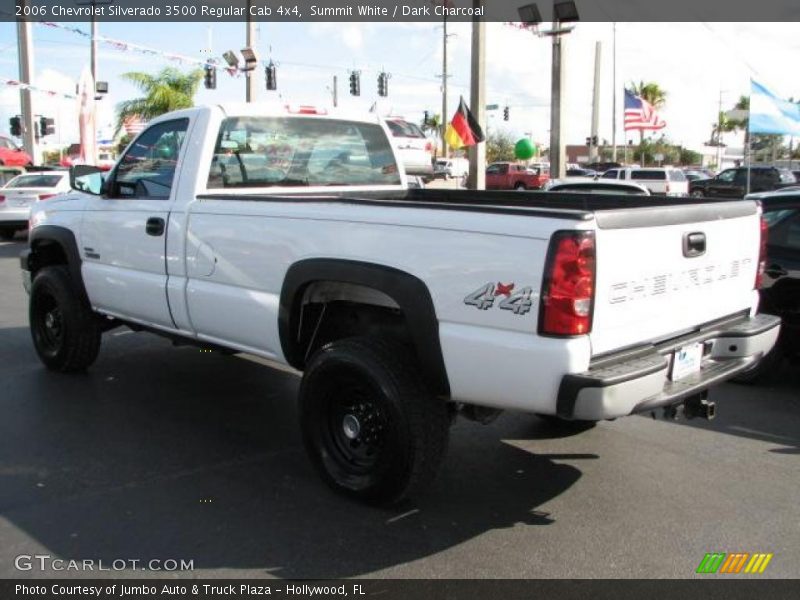 Summit White / Dark Charcoal 2006 Chevrolet Silverado 3500 Regular Cab 4x4