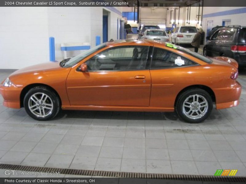  2004 Cavalier LS Sport Coupe Sunburst Orange