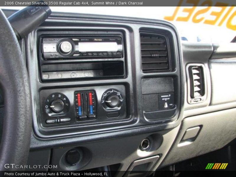 Summit White / Dark Charcoal 2006 Chevrolet Silverado 3500 Regular Cab 4x4