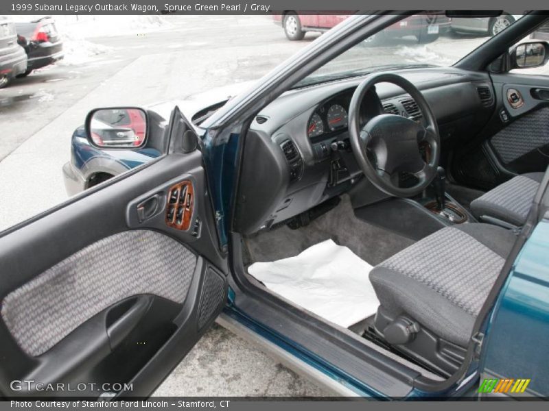  1999 Legacy Outback Wagon Gray Interior