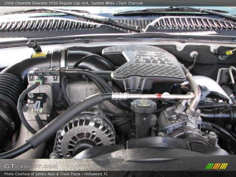 Summit White / Dark Charcoal 2006 Chevrolet Silverado 3500 Regular Cab 4x4