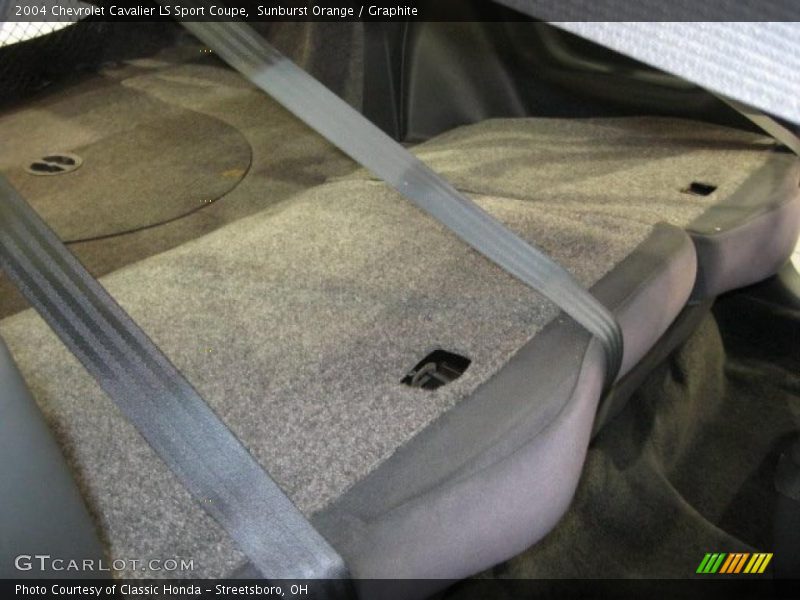 Sunburst Orange / Graphite 2004 Chevrolet Cavalier LS Sport Coupe