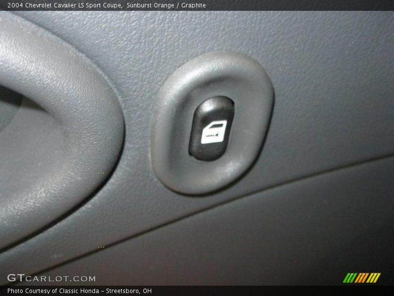 Sunburst Orange / Graphite 2004 Chevrolet Cavalier LS Sport Coupe