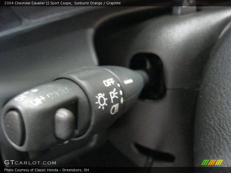 Sunburst Orange / Graphite 2004 Chevrolet Cavalier LS Sport Coupe