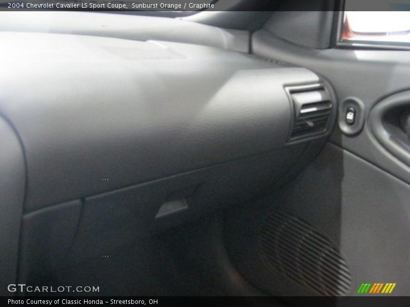 Sunburst Orange / Graphite 2004 Chevrolet Cavalier LS Sport Coupe