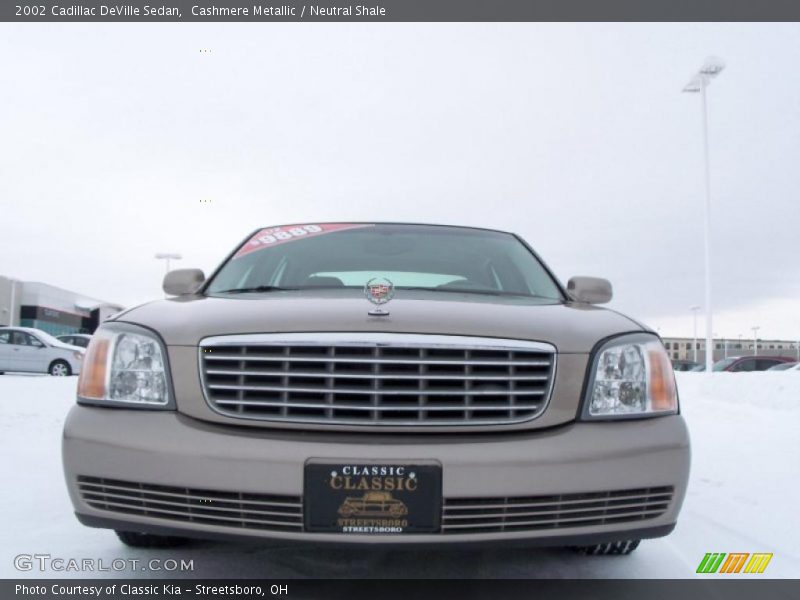 Cashmere Metallic / Neutral Shale 2002 Cadillac DeVille Sedan