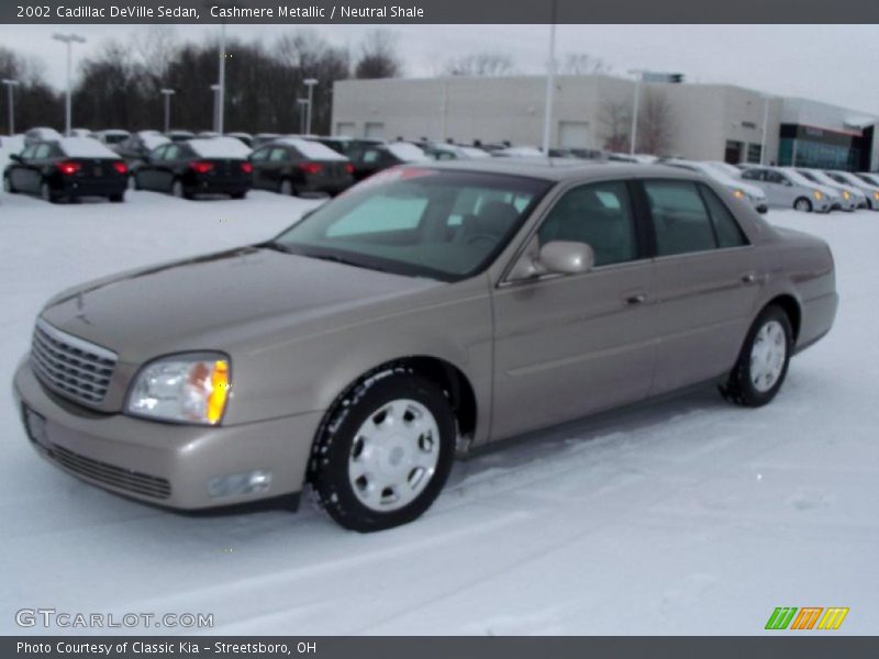 Cashmere Metallic / Neutral Shale 2002 Cadillac DeVille Sedan