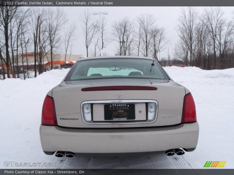 Cashmere Metallic / Neutral Shale 2002 Cadillac DeVille Sedan