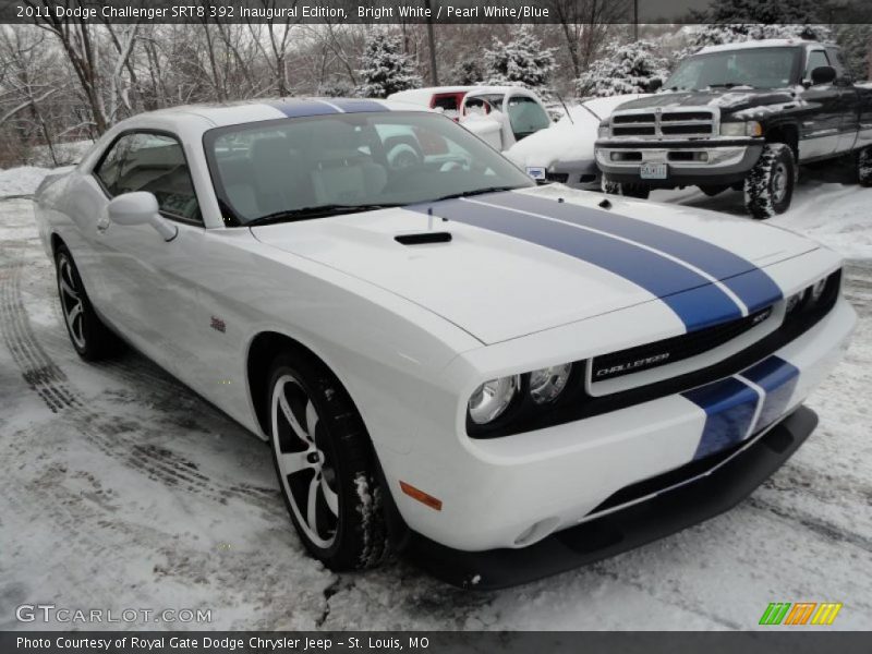 Front 3/4 View of 2011 Challenger SRT8 392 Inaugural Edition