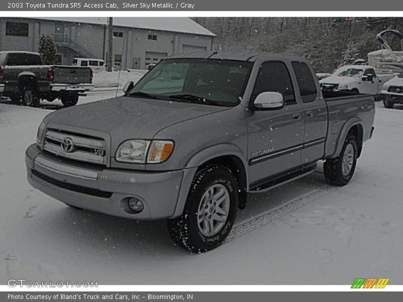 Silver Sky Metallic / Gray 2003 Toyota Tundra SR5 Access Cab