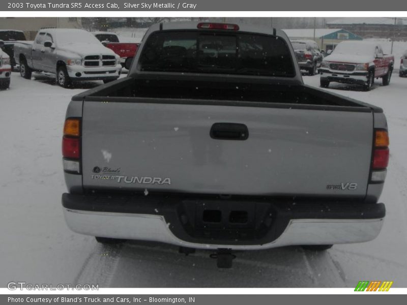 Silver Sky Metallic / Gray 2003 Toyota Tundra SR5 Access Cab