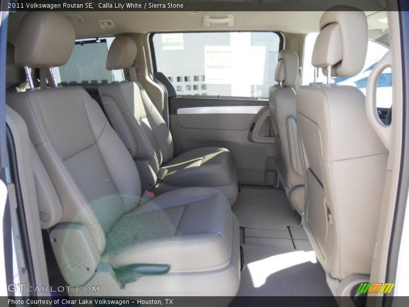 Calla Lily White / Sierra Stone 2011 Volkswagen Routan SE