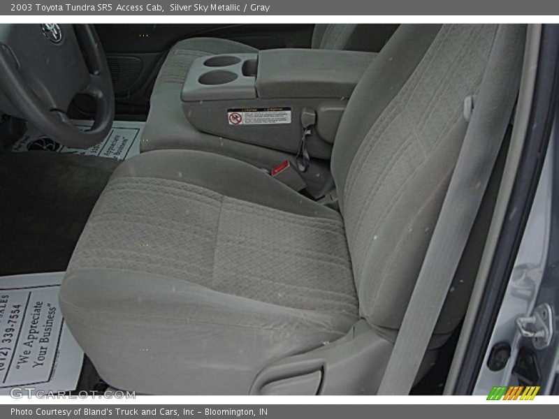 Silver Sky Metallic / Gray 2003 Toyota Tundra SR5 Access Cab