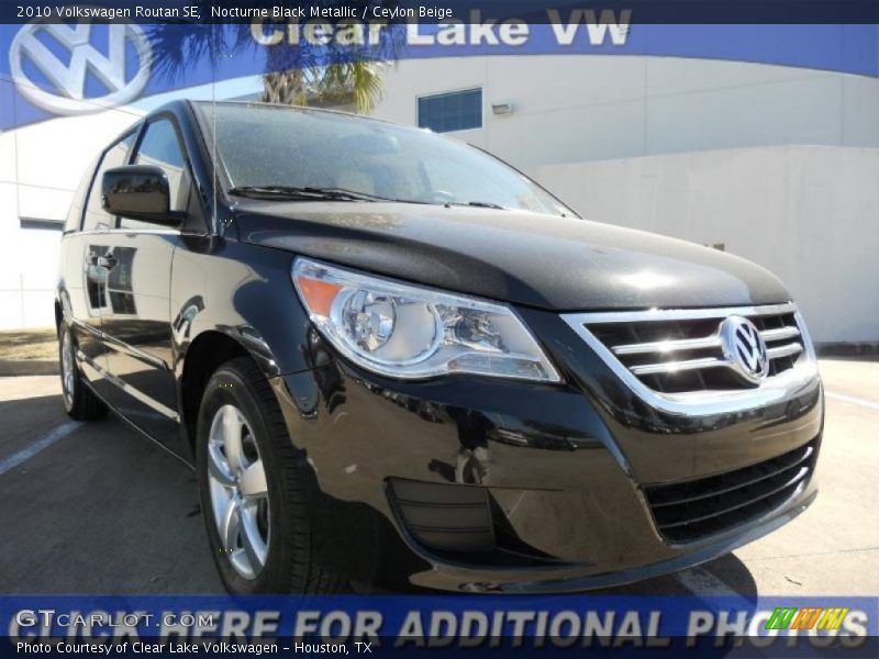 Nocturne Black Metallic / Ceylon Beige 2010 Volkswagen Routan SE