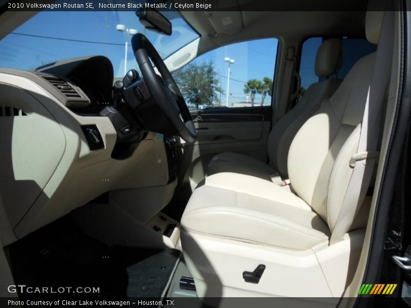 Nocturne Black Metallic / Ceylon Beige 2010 Volkswagen Routan SE