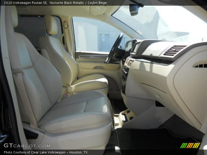Nocturne Black Metallic / Ceylon Beige 2010 Volkswagen Routan SE