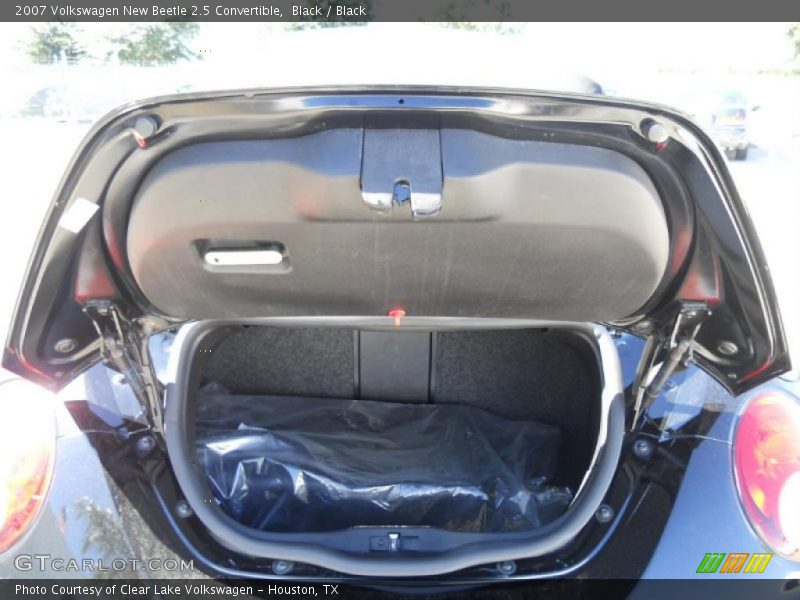 Black / Black 2007 Volkswagen New Beetle 2.5 Convertible