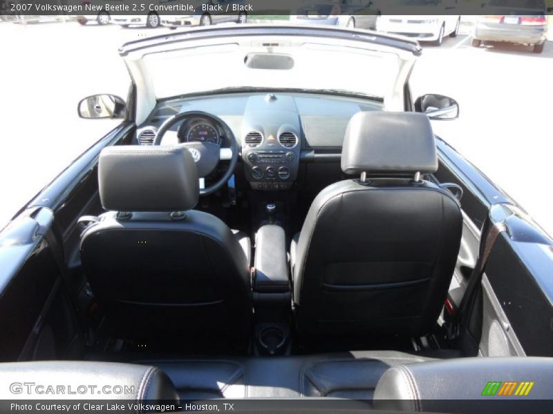 Black / Black 2007 Volkswagen New Beetle 2.5 Convertible