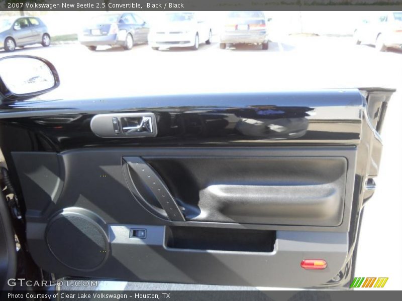 Black / Black 2007 Volkswagen New Beetle 2.5 Convertible