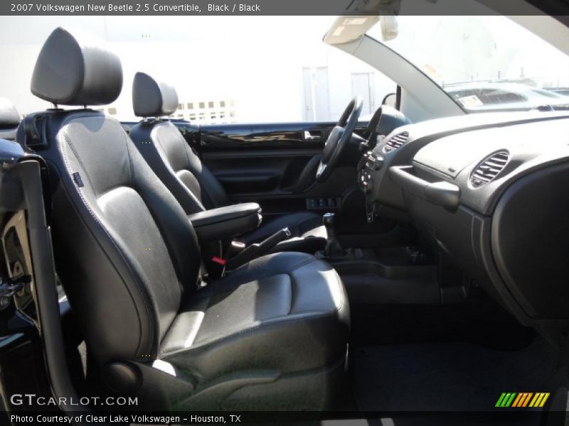 Black / Black 2007 Volkswagen New Beetle 2.5 Convertible